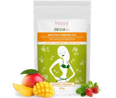 Thé matcha minceur Happy Detox Tea_Face